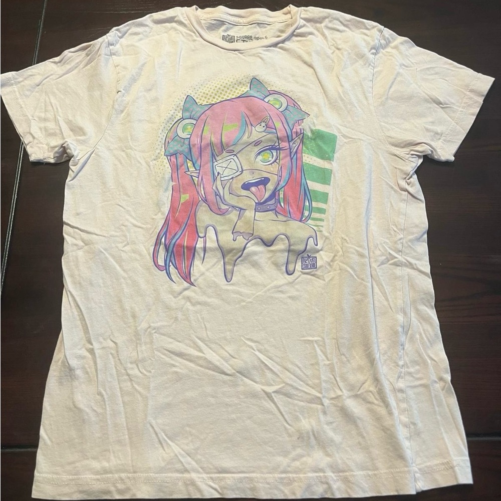 Graphic T-Shirt with Anime Design